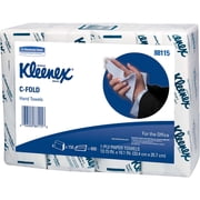Kleenex C-fold Hand Towels - 1 Ply - C-fold - 10.10" X 13.25" - White - Soft, Absorbent, Foldable - For Hand - 150 Per Bundle - 16 / Carton