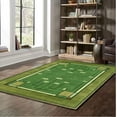 thumbnail image 4 of Crafters & Weavers Arts and Crafts Soft Washable Non Slip Area Rug (5.7' x 7.8'), 4 of 5