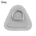 thumbnail image 1 of 8pcs , Inflatable Boat PVC Patch With Stainless Steel  Ring Kayak Surfboard Dinghy Raft Canoe  Firm Cord Buckle Ring Pad, 1 of 3