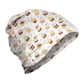 thumbnail image 1 of Cream and White Unisex Beanie, Cupcake Sugarpaste, Hiking Outdoors, White Cream, by Ambesonne, 1 of 1