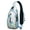 Sky-blue-13, variant on Cartoon Sling Backpack – Funny Colorful Dinosaur Pattern Bag – Cute Shoulder Purse for Men and Teens