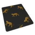 Fashion Design Print On Beauty Leopard, Mouse Pad, NonSlip Rubber Base