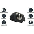 thumbnail image 2 of KitchenIQ Deluxe Diamond Edge Grip 2-Stage Knife Sharpener, 2 of 6