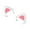 White, variant on 1 Pair Headphone Cat Ear Cute Universal Bluetooth-compatible Headset Silicone Kitty Ear Decoration Headphone Accessories