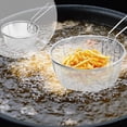 thumbnail image 2 of HBFAGFB Stainless Steel Deep Fryer Strainer with Handle, Blanching Basket for Kitchen, 2 of 3