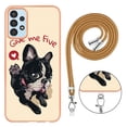 thumbnail image 4 of TECH CIRCLE For Galaxy A23 4G Case,Stylish Pattern Soft Slim Thin Silicone TPU Girls Boys Women Men Case Shockproof Protective Phone Case with Strap for Samsung Galaxy A23 6.6" 2022,Dog, 4 of 7