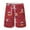 Red, variant on IROINNID Men's Casual Comfy Printed Breathable Loose Vacation Swimming Shorts
