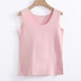 thumbnail image 5 of ALLLIST Womens Summer Tops Red Crew Neck Sleeveless Solid Tank Tops Tank Top for Women L, 5 of 5