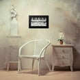 thumbnail image 4 of Meneely, Dan 18x12 Black Modern Framed Museum Art Print Titled - Black and White Piano Keys, 4 of 5