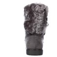 thumbnail image 5 of Womens G by GUESS Alixa Fuzzy Lined Pull On Short Winter Boots - Gray Multi, 5 of 6