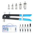 thumbnail image 4 of 86 count Heavy Duty Blind Rivet Nut Kit Set, Riveter Tool, Rivet Nut , Thread Hand Riveter, Rivet  Threaded Insert Tool, Riveting Tools with 80 count Metric Rivet Nuts  M3 M4 M5 M6 M8, 4 of 6