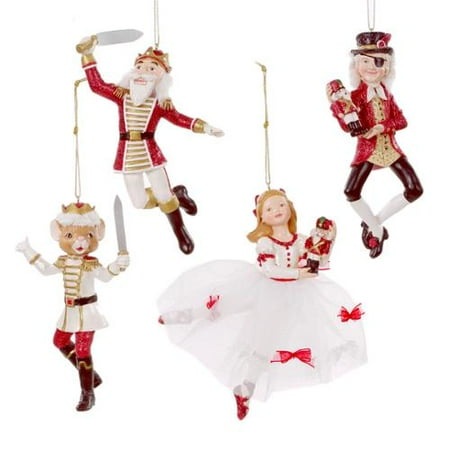 kurt adler resin nutcracker suite christmas ornament set kurt adler resin nutcracker suite christmas ornament set