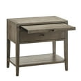 thumbnail image 6 of Comfort Pointe Shoreham 1-drawer Weathered Gray Wood Finish Nightstand, 6 of 12