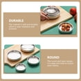 thumbnail image 4 of Juego de 2 platos de acero inoxidable para condimentos de kimchi coreano, ideales para la cocina del hogar., 4 of 7