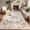 Beige, variant on SUNDEREY 8'x10' Floral Washable Rugs, Boho Area Rug for Living Room, Soft Large Bedroom Rug 8x10ft Under Bed, Flower Non Slip Ultra Thin Carpet for Dining Room Nursery Office, Beige