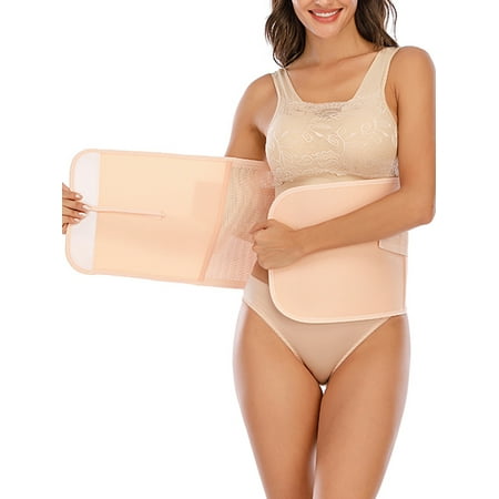 

LELINTA Waist Trimmer Belt - Postpartum Postnatal Recoery Support Girdle Belt Post Pregnancy Belly Lost Weight Recovery Belt Girdle Belly Slimming Waist Trainer Belt
