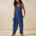 thumbnail image 2 of Yuyuzo Women's Halter Romper, Cotton, One Size, 2 of 7