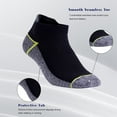 thumbnail image 4 of Copper Infused Ankle Socks with Odor Control, Moisture Wicking for Improved Comfort and Health (4/5 Pairs), 4 of 10