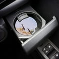 thumbnail image 3 of FMSHPON Giraffe on The Grassland Set of 6 Car Coaster for Drinks, Absorbent Ceramic Stone Coasters Cup Mat with Cork Base for Home Kitchen Room Coffee Table Bar Decor, 3 of 5