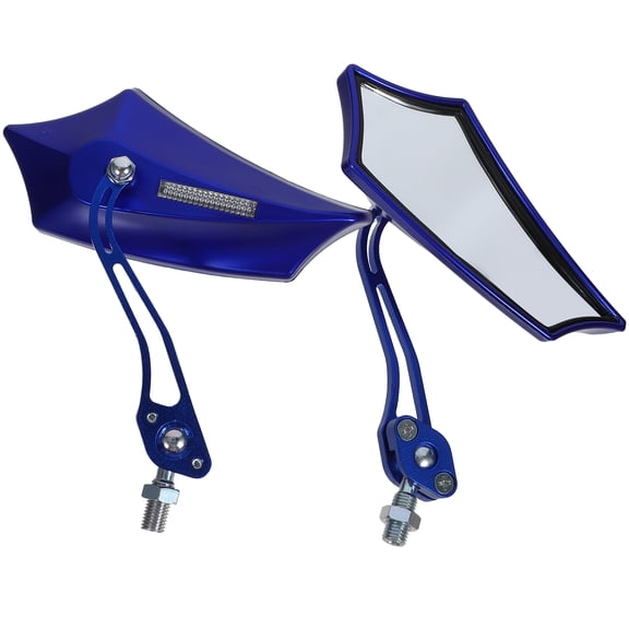 WORGEOUS 1 Set Motorcycle Rearview Mirrors Motorcycle Handlebar Mirrors Replacement Mirrors