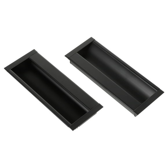 KAKOWELY Invisible Drawer Handle 2pcs Cabinet Door Handle Invisible Drawer Pull Handle Cupboard Wardrobe Handle6.02"X1.85"X0.59"