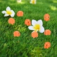 thumbnail image 4 of Uxcell 20-Pack Mini Elefante de Resina, Pequeñas Figuras de Elefante para Decoración de Jardín de Hadas/Paisajismo Micro Hogar [Naranja], 4 of 6