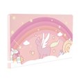 thumbnail image 4 of PlayVital Candy Rainbow Unicorn Patterned Custom Protective Shell for Nintendo Switch Charging Dock, Dust Anti Scratch Dust Hard Cover for Nintendo Switch Dock - Dock NOT Included, 4 of 7