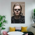 thumbnail image 6 of Evan Peters Poster Wallpaper Artworks Canvas Print Poster Decorative Painting Canvas Wall Art Living Room Posters Bedroom Painting 12x18inch(30x45cm), 6 of 6