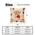 thumbnail image 5 of Cupid Inserts Set - 2-Pack Decorative Pillows with Unique Patterns for Throw Pillow Covers for Home Decor, Sofa, Bed - Available in 16x16, 18x18 & 20x20, 5 of 6