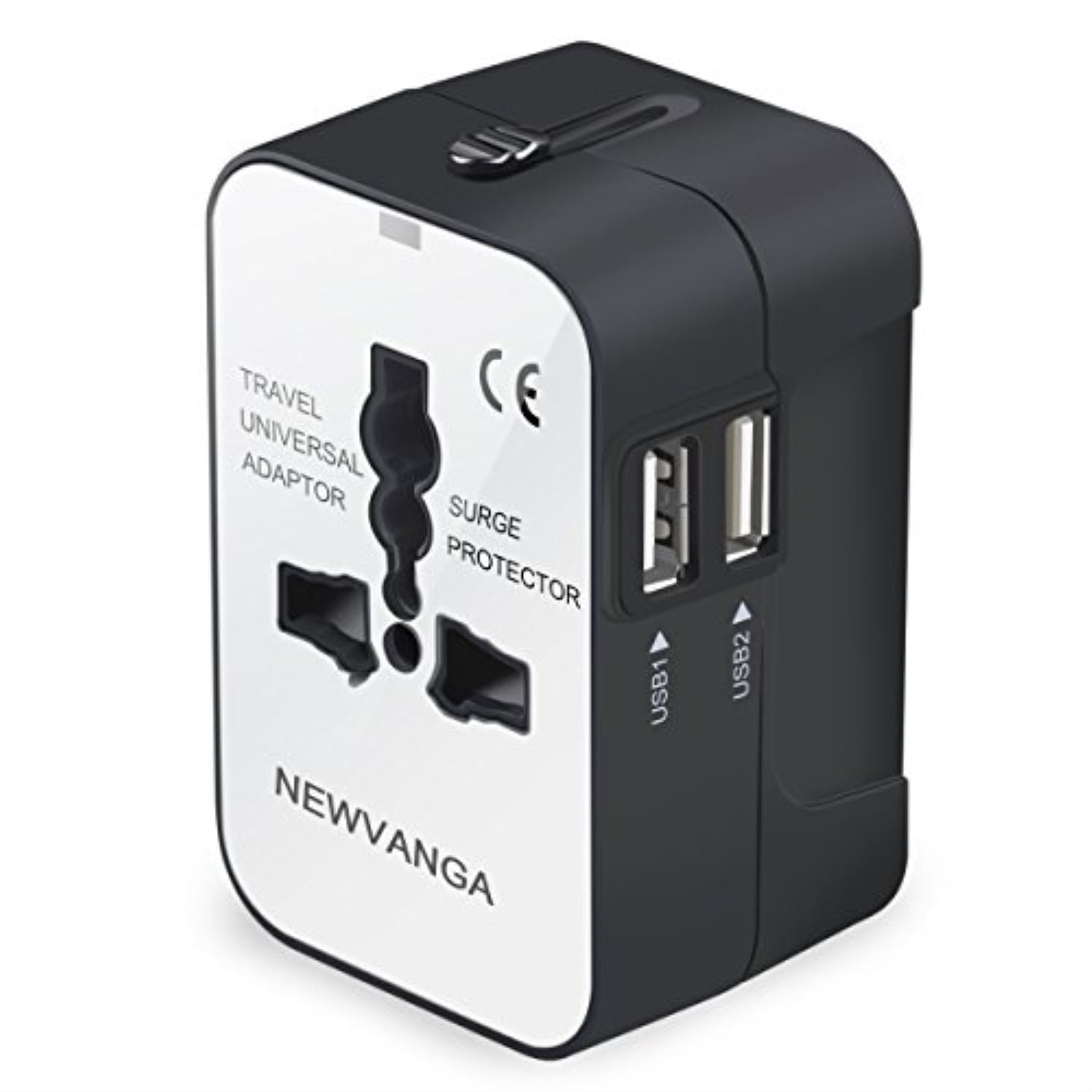 dual usb universal travel adapter