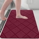thumbnail image 5 of Alfombra de baño, alfombra de baño Gran alfombra de microfibra absorbente antideslizante de 20 x 32 pulgadas para ducha, bañera, cocina, lavandería, lavable a máquina, 5 of 9
