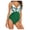 Green, variant on Vedolay Swimsuit Coverup for Women Womens Tummy Control One Piece V Neck Mesh Swimwear Swimsuits,Black M