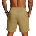 thumbnail image 4 of Havenx Men's 250 Years Of American Independence Shorts Mesh Drawstring Elastic Waist Short with Pockets Fast Dry Pants Breathable Lightweight Running Training Clothes,Khaki L, 4 of 4