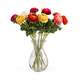 thumbnail image 5 of Nvzi 3 flores artificiales de peonía flocadas de dos puntas para decoración de bodas., 5 of 5