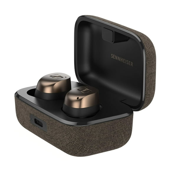Sennheiser MOMENTUM True Wireless 4 Auriculares inteligentes con Bluetooth 5.4, sonido nítido, diseño cómodo, duración de batería de 30 horas, ANC adaptable, LE Audio y Auracast - Cobre negro