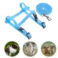 thumbnail image 4 of SHISUYAN 1pc Adjustable Rabbit Walking Leash Cat Walking Harness Nylon Leash Pet Safety Running Jogging Harness, 4 of 9