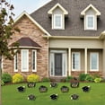 thumbnail image 2 of Big Dot of Happiness Hello College Graduation Lawn Decorations - 10 Piece, 2 of 8
