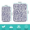 thumbnail image 5 of 2 Pack Washable Rubber Leaves Multicolored Flower Dish Drying Mats for Kitchen Counter Home Large Coffee Bar Pad Accessories and Decor for Utensils Stemware (2pcs 18''x24''+19.5''x12''), 5 of 6