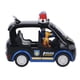 thumbnail image 4 of Modelo de coche de policía, juguete de coche de policía, modelo de metal fuerte, juguete de coche de policía, rendimiento probado, 4 of 8