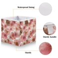 thumbnail image 3 of Foldable Fabric Storage Bin Home Cubes Clothing Organizer Bins Large Collapsible Box Basket for Home Organizer Tie-dye Flowers Pattern, 3 of 7