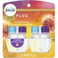 thumbnail image 1 of Febreze Plug In Refills New Luxe Limited Edition Plug In for Odor-Fighting Fade Defy PLUG Air Freshener, (2) Count of 0.87 fl oz Refills (Summer Golden Hour), 1 of 1