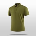 thumbnail image 5 of Yaoyar Mens Ultra Soft Bamboo Viscose Polo Lightweight Cooling Short Sleeve Casual Collared Golf Shirt, 5 of 5