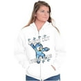 thumbnail image 3 of Vintage Mega Man Check These Out Unisex Plus Size Zip Hoodie Brisco Brands 4X, 3 of 6