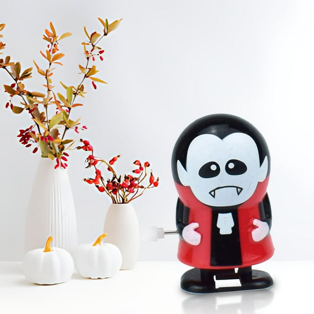 Fiudx Juguetes de Cuerda para Halloween, Diseños Novedosos de Mecanismo de Relojería, Acción de Salto Enérgico, Divertidos Regalos de Fiesta, Rellenos para Bolsas de Regalo de Halloween, Varias Forma