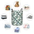 thumbnail image 5 of KLL Flower Waterproof Foldable Laundry Hamper Bucket with Handles for Storage Bin,Kids Room,Home Organizer (Small ), 5 of 7