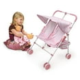thumbnail image 5 of Folding Double Doll Umbrella Stroller - Pink/Gingham, 5 of 8