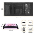 thumbnail image 6 of Chririnla Cute Axolotl Strawberry Lightweight Trifold Money Organizer for Daily Use, Polyester Foldable Toddlers Purse for Outdoor Holiday, 6 of 6