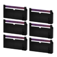 thumbnail image 1 of Zoomtoner Compatible EPSON ERC-18PL Ribbons 6-PACK Purple for Epson M2661, 1 of 1