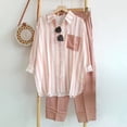 thumbnail image 2 of Durtebeua Pullover Wide Leg Casual Sweatsuit Women Two Piece Outfits Sets Fall Winter, 2 of 4
