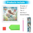 thumbnail image 4 of Kit Con Forma Especial Parcial DIY 5D Niña 30x30cm, 4 of 9